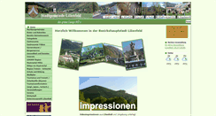 Desktop Screenshot of lilienfeld.at